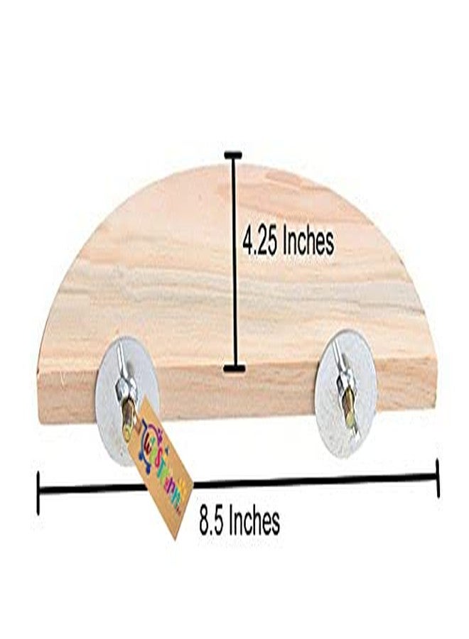 Western Era Platform/Perch/Stand Bird Toy for All Birds (8.5 Inches) - Image 2